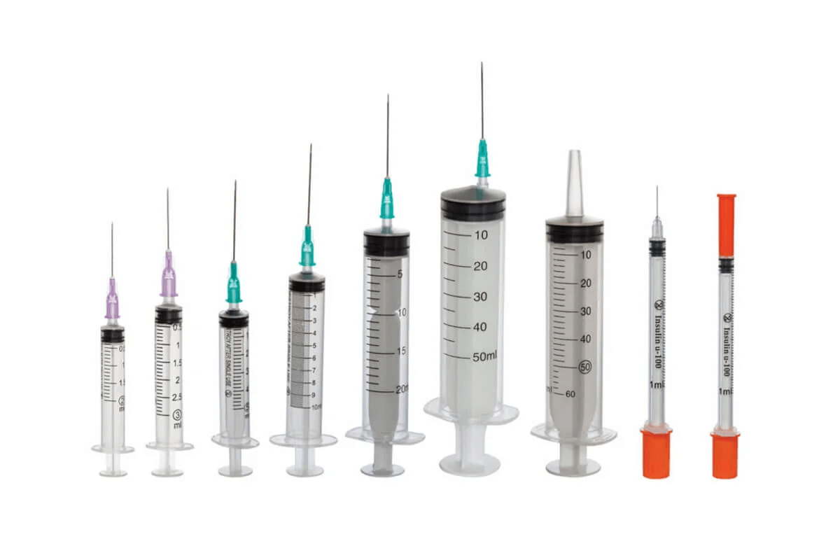 Hypodermic syringe image 1